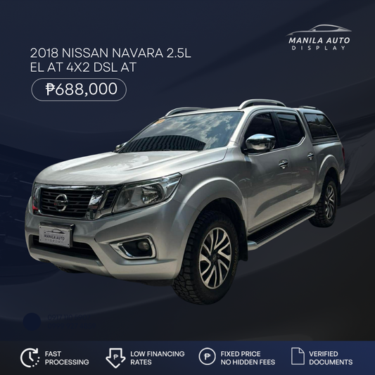2018 NISSAN	NAVARA 2.5L EL AT 4X2 DSL AUTOMATIC TRANSMISSION