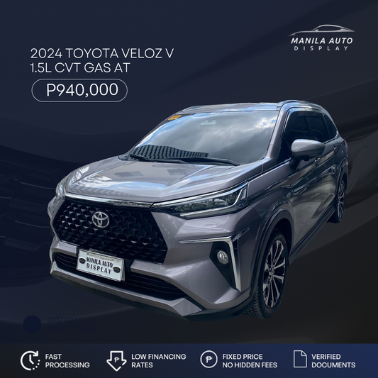 2024 TOYOTA VELOZ V 1.5L CVT AUTOMATIC TRANSMISSION