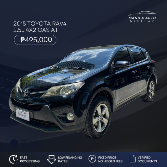 2015 TOYOTA RAV4 2.5L 4X2 GAS AUTOMATIC TRANSMISSION