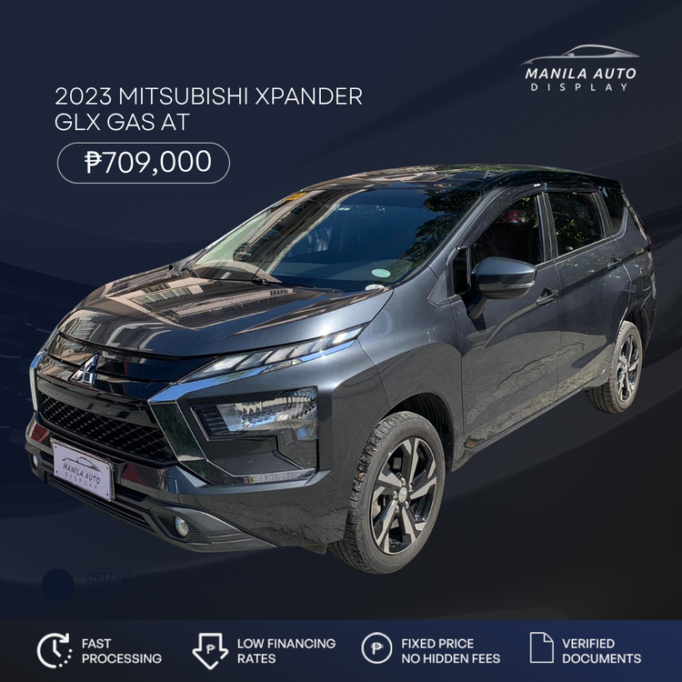 2023 MITSUBISHI XPANDER GLX GAS AUTOMATIC TRANSMISSION