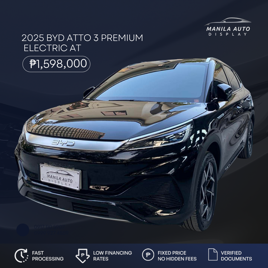 2025 BYD ATTO 3 PREMIUM ELECTRIC AUTOMATIC TRANSMISSION