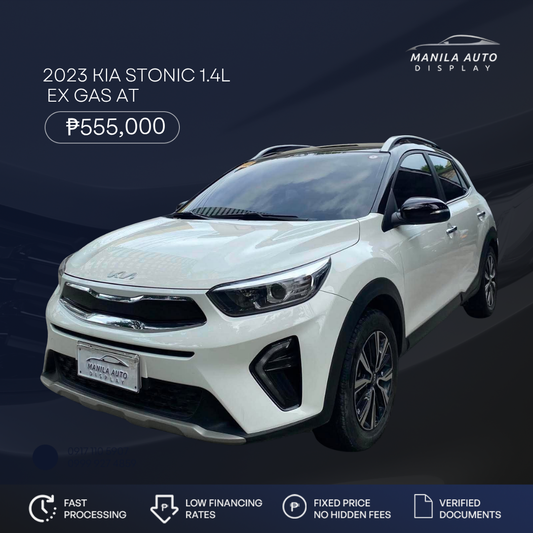 2023 KIA STONIC 1.4L EX GAS AUTOMATIC TRANSMISSION