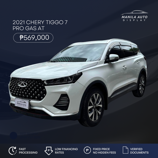 2021 CHERY TIGGO 7 PRO GAS AUTOMATIC TRANSMISSION