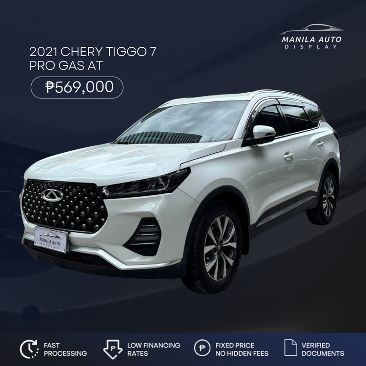 2021 CHERY TIGGO 7 PRO GAS AUTOMATIC TRANSMISSION
