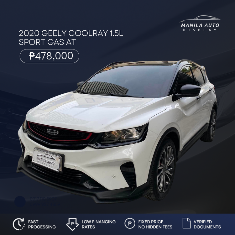 2020 GEELY COOLRAY 1.5L SPORT GAS AUTOMATIC TRANSMISSION