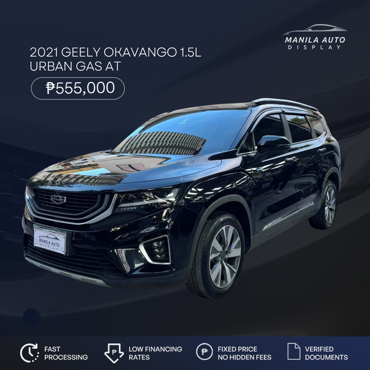 2021 GEELY OKAVANGO URBAN GAS AUTOMATIC TRANSMISSION