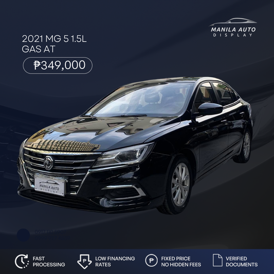 2021 MG 5 1.5L ALPHA GAS AUTOMATIC TRANSMISSION