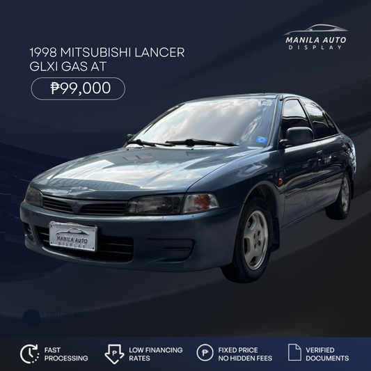 1998 MITSUBISHI LANCER GLXI GAS AUTOMATIC TRANSMISSION