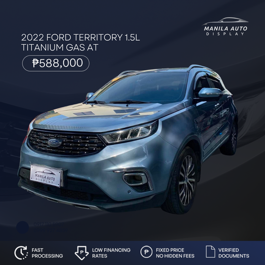 2022 FORD TERRITORY 1.5L TITANIUM GAS AUTOMATIC TRANSMISSION