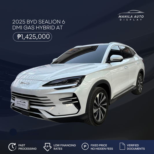 2025 BYD SEALION 6 DMI GAS HYBRID AUTOMATIC TRANSMISSION
