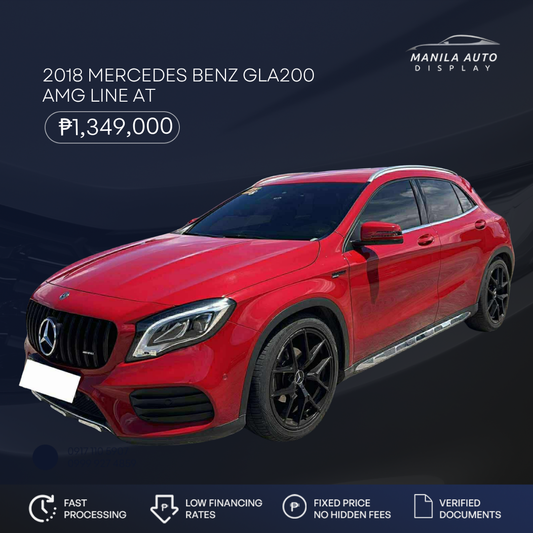 2018 MERCEDES BENZ GLA200 AMG LINE AUTOMATIC TRANSMISSION
