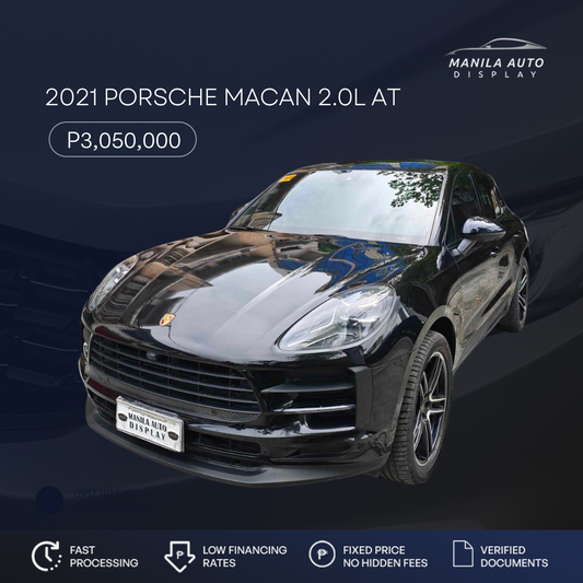 2021 PORSCHE MACAN 2.0L AUTOMATIC TRANSMISSION