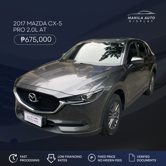 2017 MAZDA CX-5 PRO 2.0L AUTOMATIC TRANSMISSION