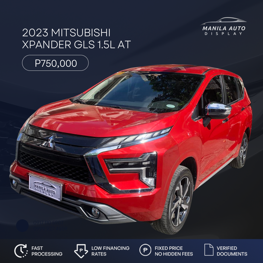 2023 MITSUBISHI	XPANDER 1.5L GLS GAS AUTOMATIC TRANSMISSION
