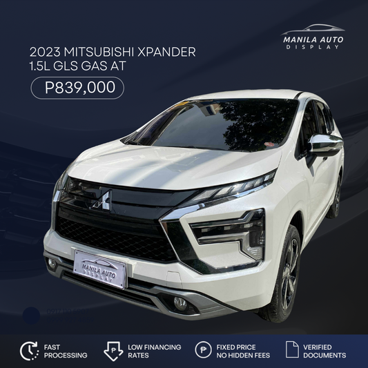 2023 MITSUBISHI	XPANDER 1.5L GLS GAS AUTOMATIC TRANSMISSION