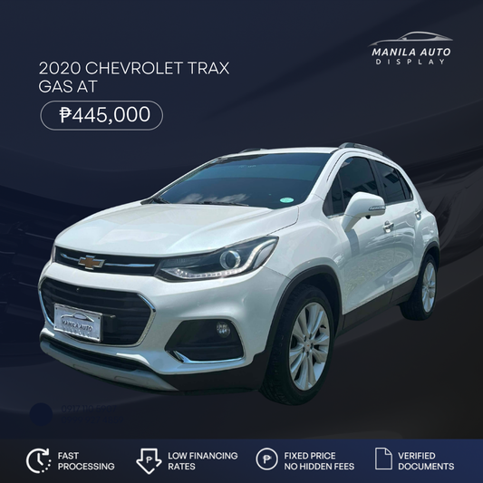 2020 CHEVROLET TRAX GAS AUTOMATIC TRANSMISSION