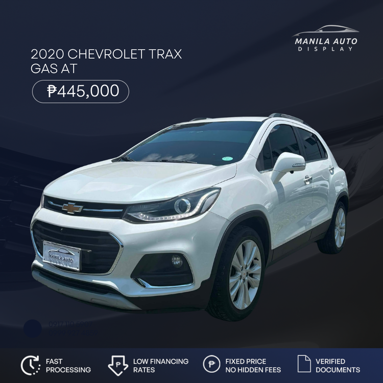 2020 CHEVROLET TRAX GAS AUTOMATIC TRANSMISSION