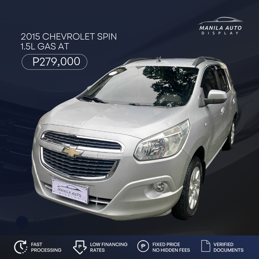 2015 CHEVROLET SPIN 1.5L GAS AUTOMATIC TRANSMISSION