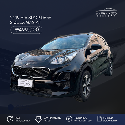 2019 KIA	SPORTAGE 2.0L LX GAS AUTOMATIC TRANSMISSION