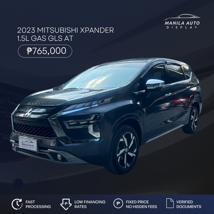 2023 MITSUBISHI	XPANDER 1.5L  GAS GLS AUTOMATIC TRANSMISSION