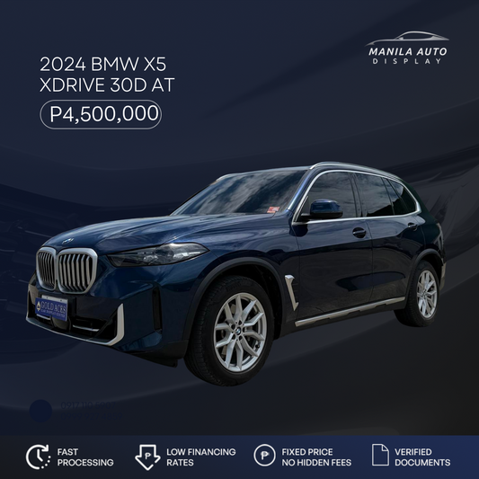 2024 BMW X5 XDRIVE 30D AUTOMATIC TRANSMISSION