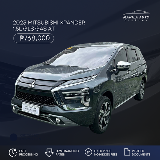 2023 MITSUBISHI	XPANDER 1.5L GLS GAS AUTOMATIC TRANSMISSION