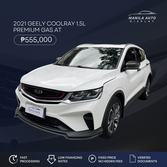 2021 GEELY COOLRAY 1.5L PREMIUM GAS AUTOMATIC TRANSMISSION