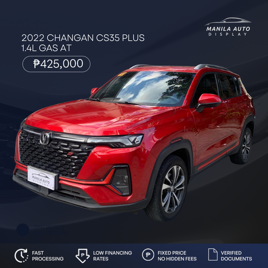 2022 CHANGAN CS35 PLUS 1.4L GAS AUTOMATIC TRANSMISSION