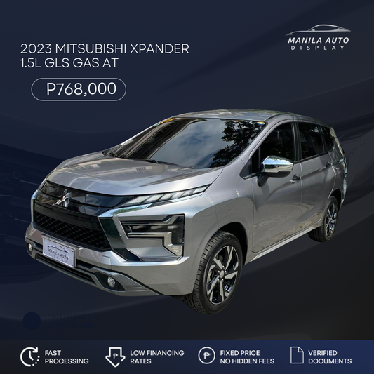 2023 MITSUBISHI	XPANDER 1.5L GLS GAS AUTOMATIC TRANSMISSION