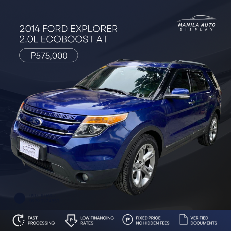 2014 FORD EXPLORER 2.0L LIMITED ECOBOOST GAS AUTOMATIC TRANSMISSION