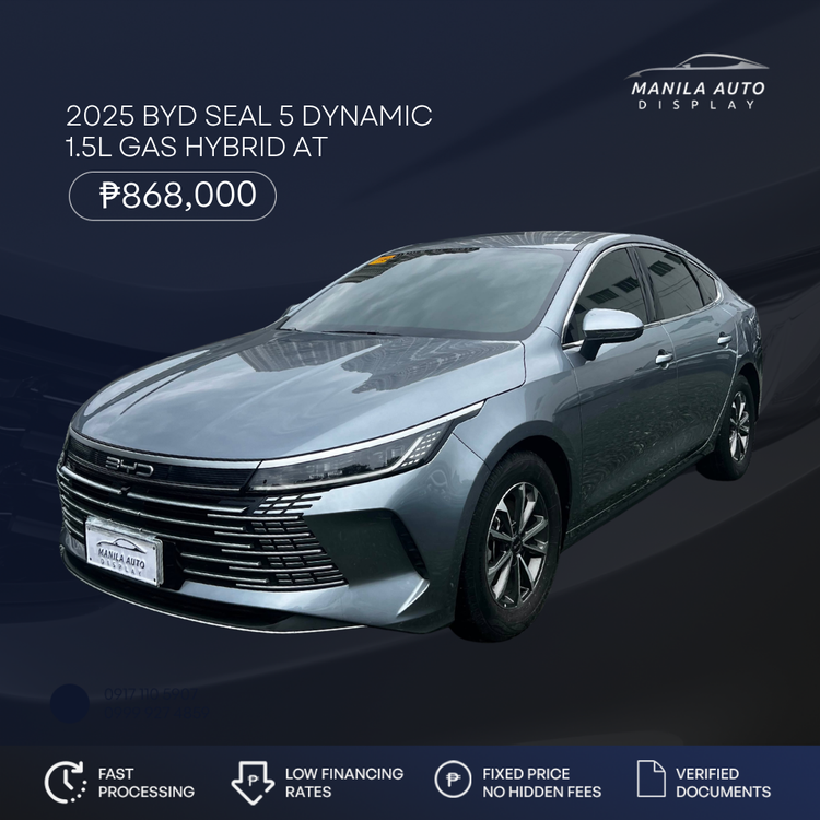 2025 BYD SEAL 5 DYNAMIC 1.5L GAS HYBRID AUTOMATIC TRANSMISSION
