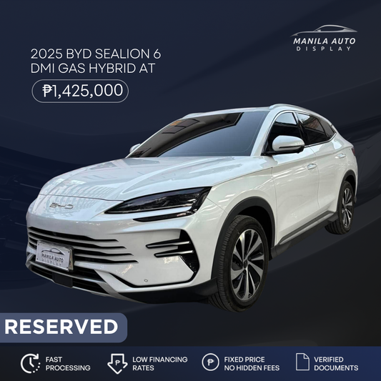 2025 BYD SEALION 6 DMI GAS HYBRID AUTOMATIC TRANSMISSION