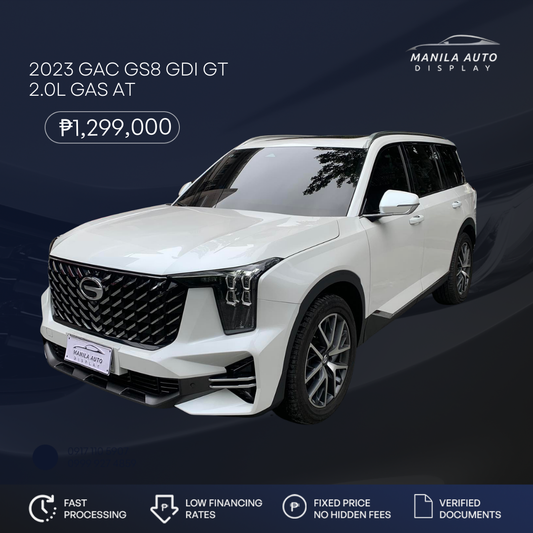 2023 GAC GS8 GDI GT 2.0L GAS AUTOMATIC TRANSMISSION