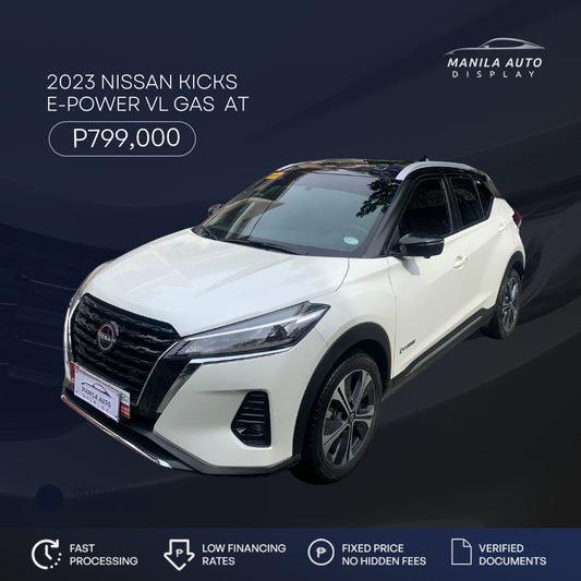 2023 NISSAN KICKS E-POWER VL GAS AUTOMATIC TRANSMISSION