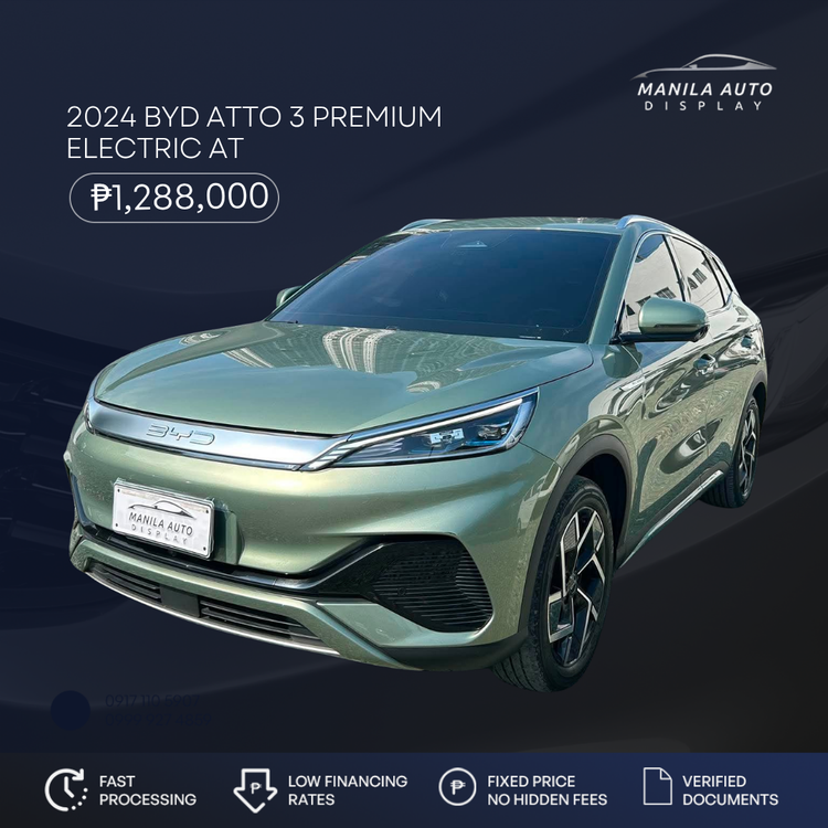 2024 BYD ATTO 3 PREMIUM ELECTRIC AUTOMATIC TRANSMISSION