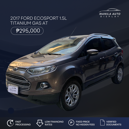 2017 FORD ECOSPORT 1.5 TITANIUM GAS AUTOMATIC TRANSMISSION
