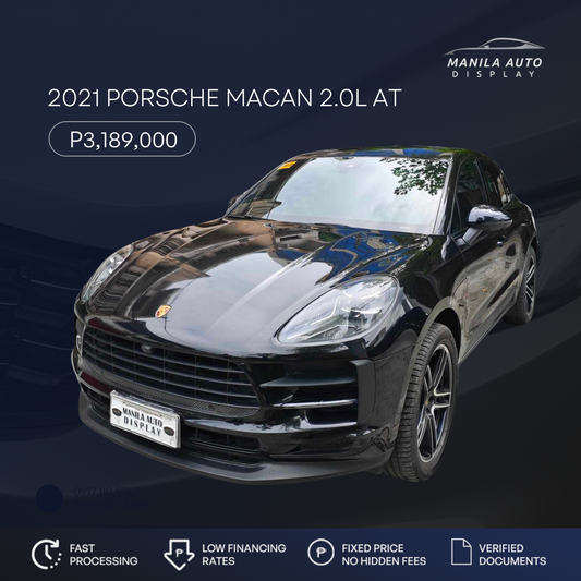 2021 PORSCHE MACAN 2.0L AUTOMATIC TRANSMISSION