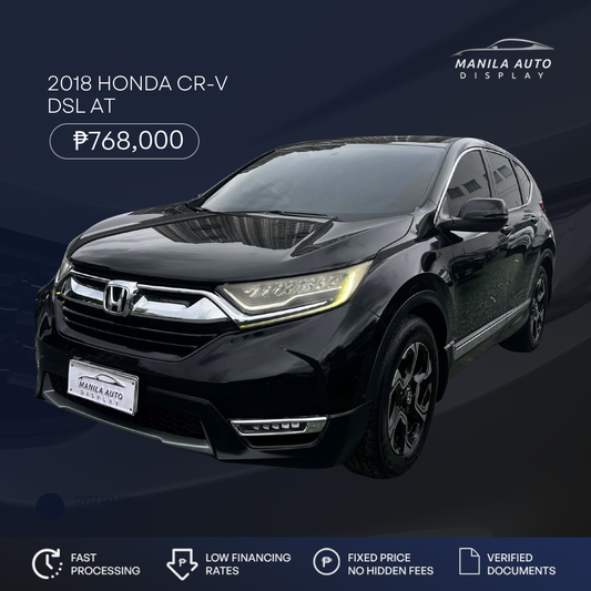 2018 HONDA CR-V DSL AUTOMATIC TRANSMISSION