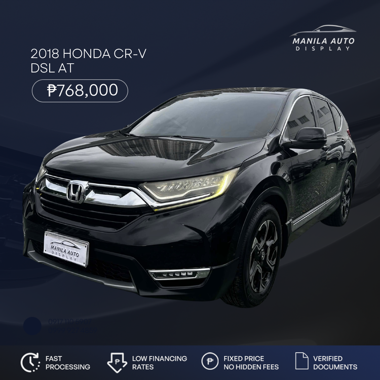 2018 HONDA CR-V DSL AUTOMATIC TRANSMISSION