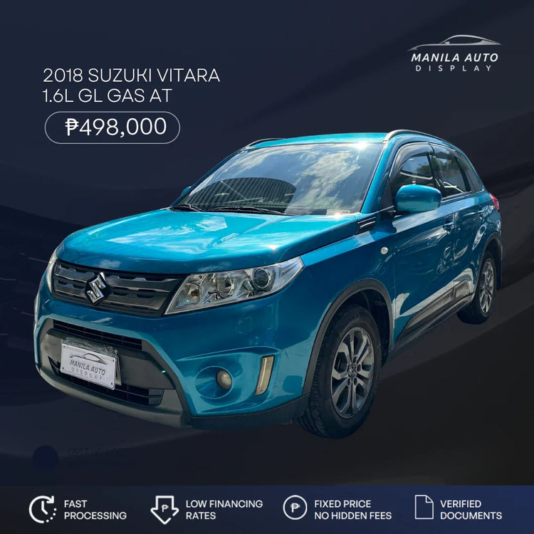 2018 SUZUKI	VITARA 1.6L GL GAS AUTOMATIC TRANSMISSION