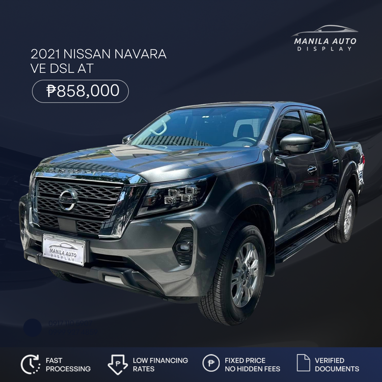 2021 NISSAN NAVARA VE DSL AUTOMATIC TRANSMISSION
