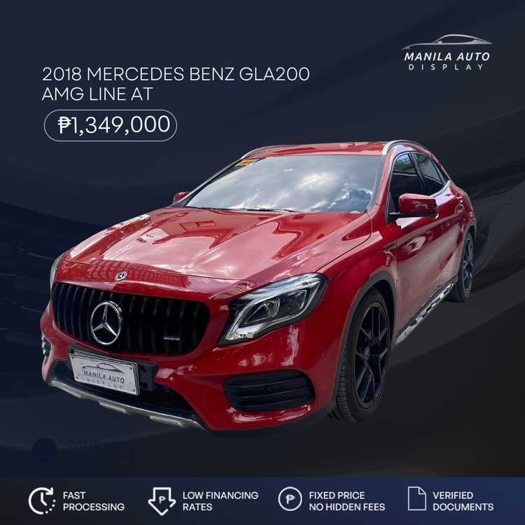 2018 MERCEDES BENZ GLA200 AMG LINE AUTOMATIC TRANSMISSION