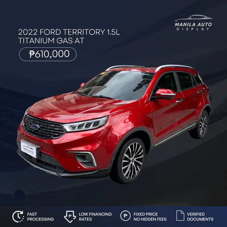 2022 FORD TERRITORY 1.5L TITANIUM GAS AUTOMATIC TRANSMISSION