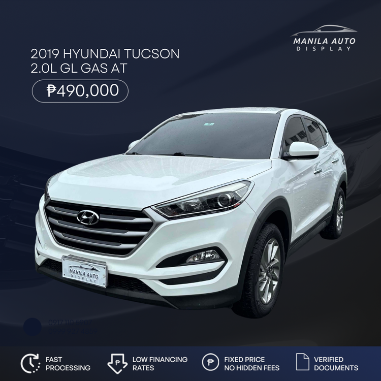 2019 HYUNDAI TUCSON 2.0L GL GAS AUTOMATIC TRANSMISSION