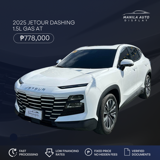2025 JETOUR DASHING 1.5L GAS AUTOMATIC TRANSMISSION