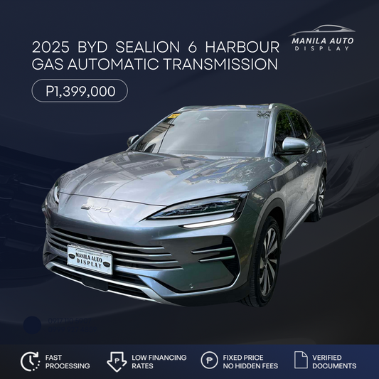 2025 BYD SEALION 6	HARBOUR GAS AUTOMATIC TRANSMISSION