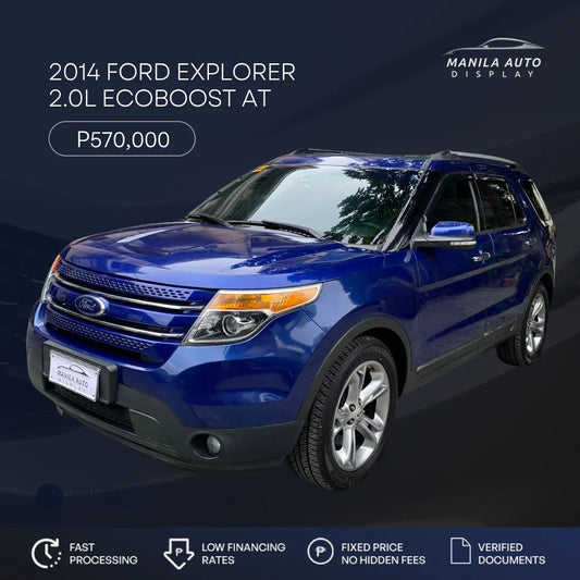 2014 FORD EXPLORER 2.0L LIMITED ECOBOOST GAS AUTOMATIC TRANSMISSION