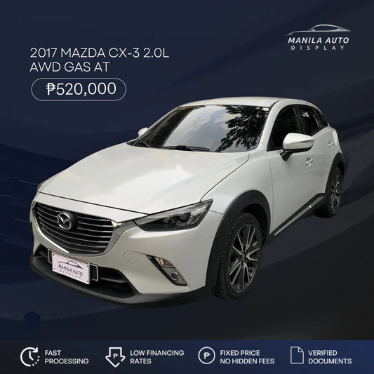 2017 MAZDA CX3 CX-3 2.0L AWD GAS AUTOMATIC TRANSMISSION