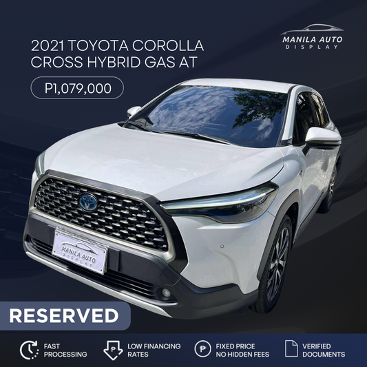 2021 TOYOTA COROLLA CROSS HYBRID GAS AUTOMATIC TRANSMISSION