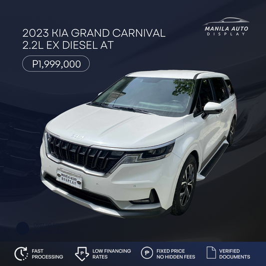 2023 KIA GRAND CARNIVAL 2.2L EX DIESEL AUTOMATIC TRANSMISSION